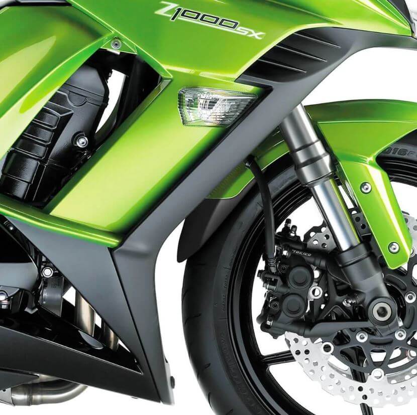 Pyramid Extenda Fenda '13-'16 Kawasaki Z 800 | Matte Black