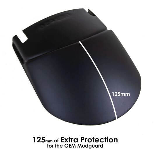 Pyramid Extenda Fenda '17-'23 Kawasaki Z 900 | Matte Black