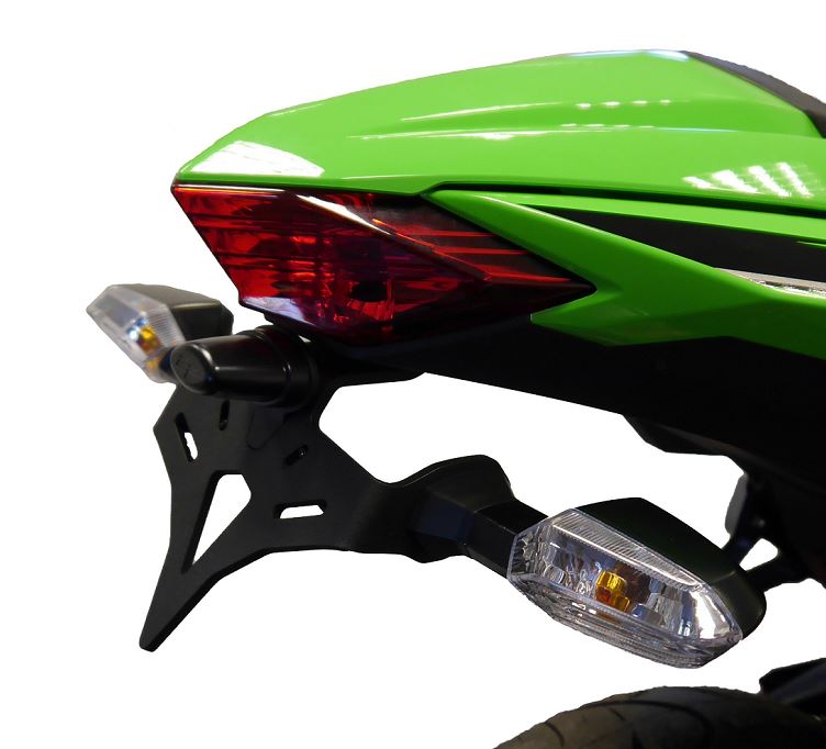 Evotech Performance Tail Tidy / Fender Eliminator Kit for 2013-2016 Kawasaki Ninja 300 | bun002396