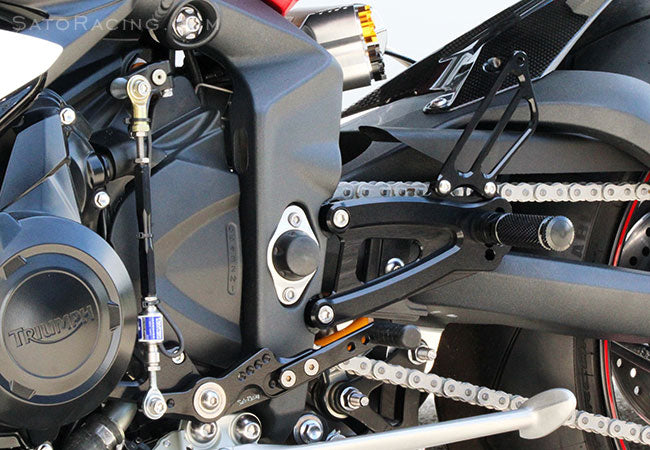 Sato Racing Rear Set Kit For 2013-2017 Triumph Daytona 675 / R
