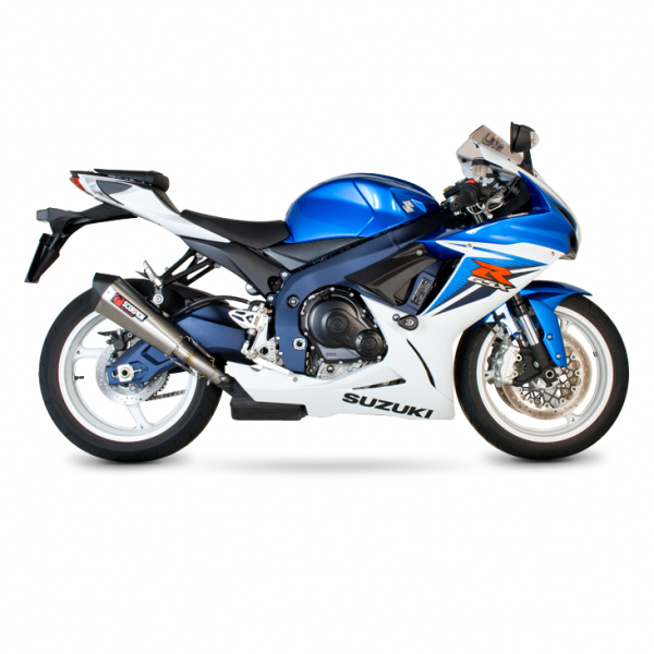 Scorpion Serket Taper Slip-on Exhaust System 2011-2012 Suzuki GSX-R 600/750