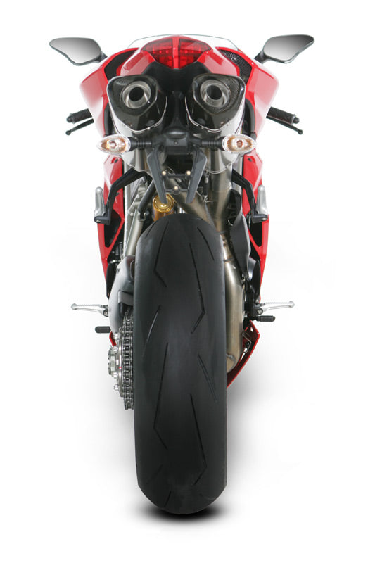 Akrapovic Slip-On Line (Carbon) Open Exhaust System For Ducati 