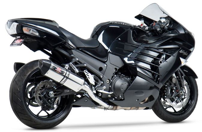 Yoshimura Race R-77 Duel Slip-on Exhaust Systems for '12-'17 Kawasaki ZX-14R