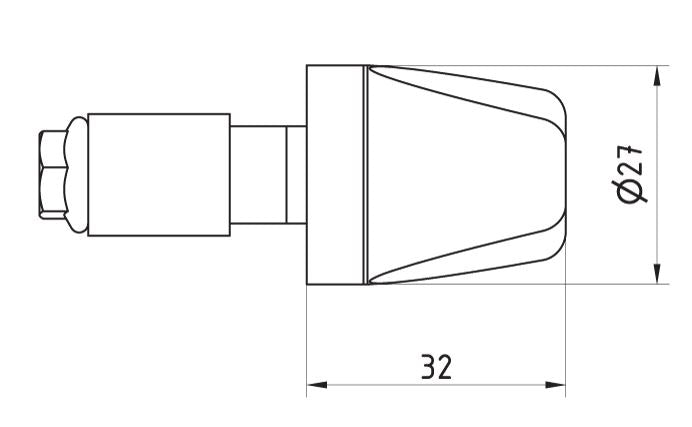 CNC Racing LOOK Handlebar Ends (Pairs) - motostarz.com
