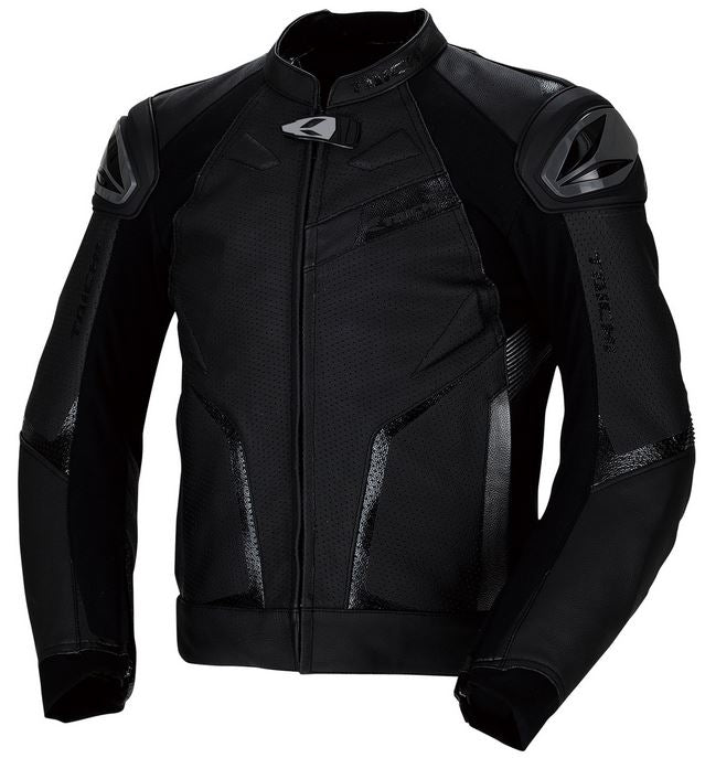 RS TAICHI GMX RSJ832 Arrow Leather Jacket (Black) | Motostarz USA