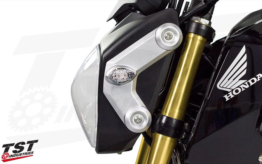 TST Industries LED Flushmount Turn Signals for '13-'22 Honda Grom