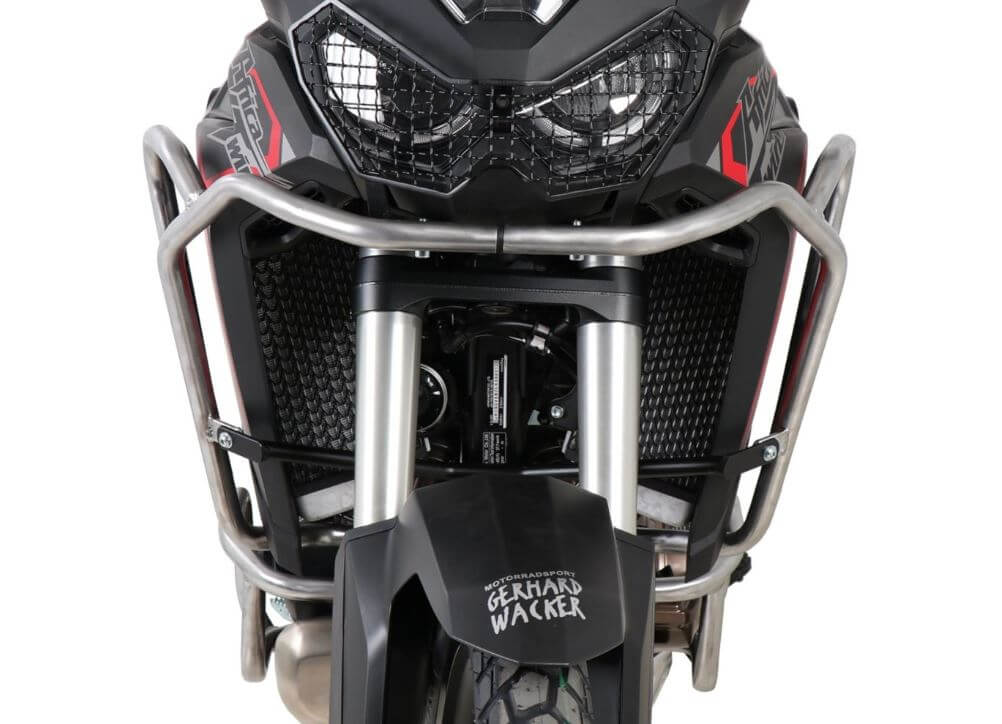 Hepco & Becker Tank Guard for '19-'20 Honda CRF1100L Africa Twin - Stainless Steel