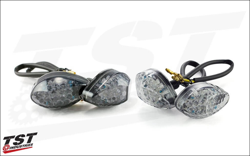 TST Industries LED Flushmount Turn Signals for '13-'22 Honda Grom