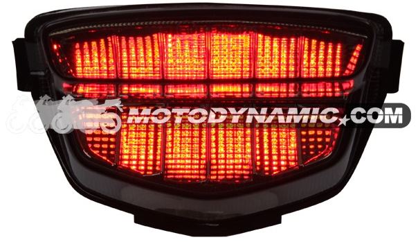 Motodynamic Sequentail LED Tail Light for 2008-2015 Honda CBR1000RR - Smoke
