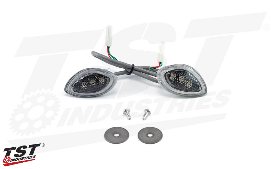 TST Industries LED Halo-1 Flushmount Turn Signals for '13+ Honda CBR600RR