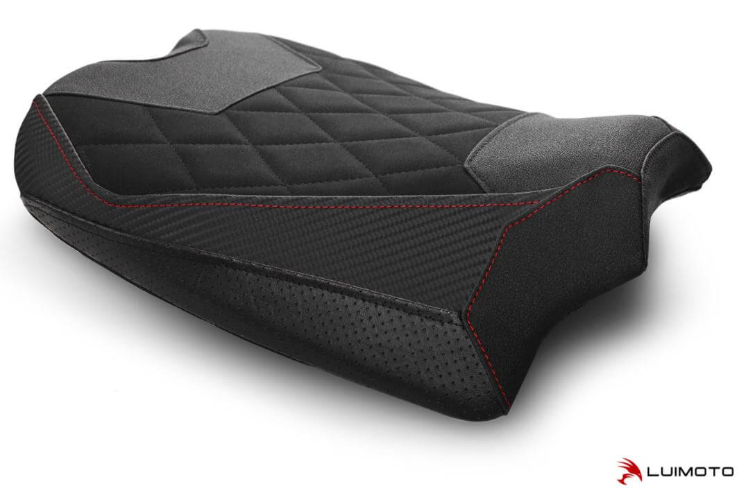 LuiMoto Ducati STREETFIGHTER V4 Seat Cover '20-'21 Diamond Grezzo| Rider