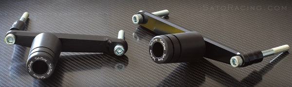 Sato Racing No-Cut Frame Sliders 2006-2012 Triumph Daytona 675/R