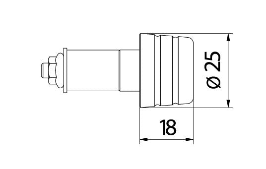CNC Racing MINI Handlebar Ends (Pairs) - motostarz.com