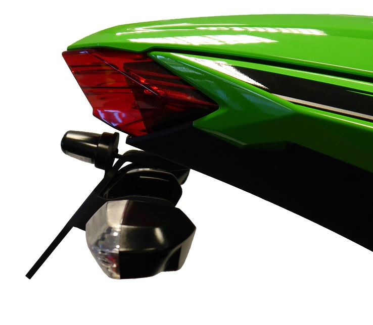Evotech Performance Tail Tidy / Fender Eliminator Kit for 2013-2016 Kawasaki Ninja 300 | bun002396