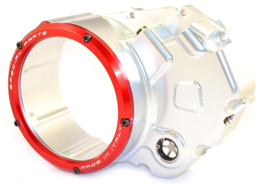 DucaBike CCDV03 Clear Clutch Cover for '15-'16 Ducati Multistrada 1200, '16-'17 XDiavel