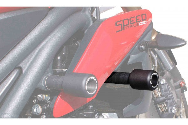 Evotech Performance Lower Frame Slider Kit 2011-2014 Triumph Speed Triple / R
