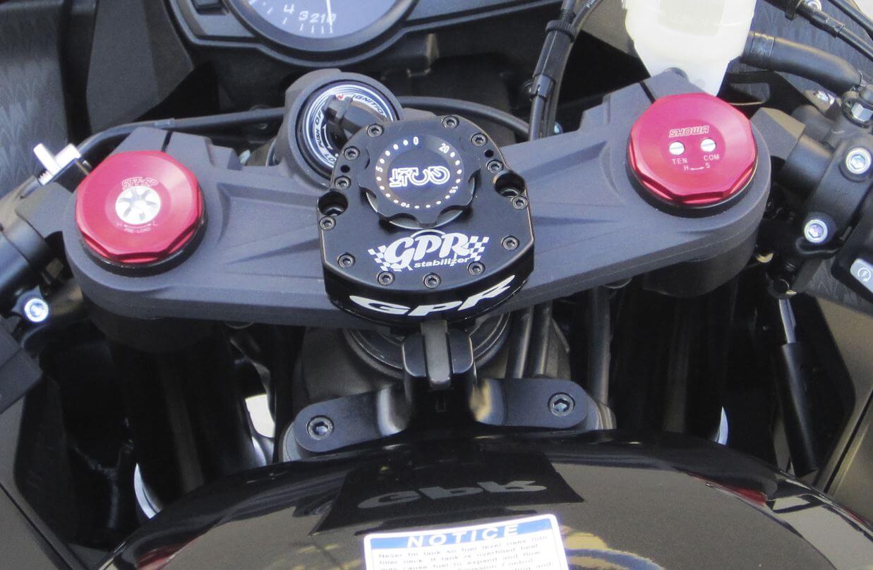 GPR V4S Stabilizer/Steering Damper '13-'19 Kawasaki ZX-6R