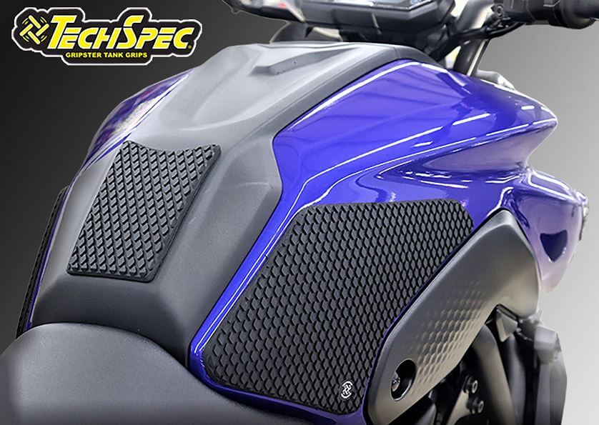 TechSpec Snake Skin Tank Grip Pads 21-24 Yamaha MT-07