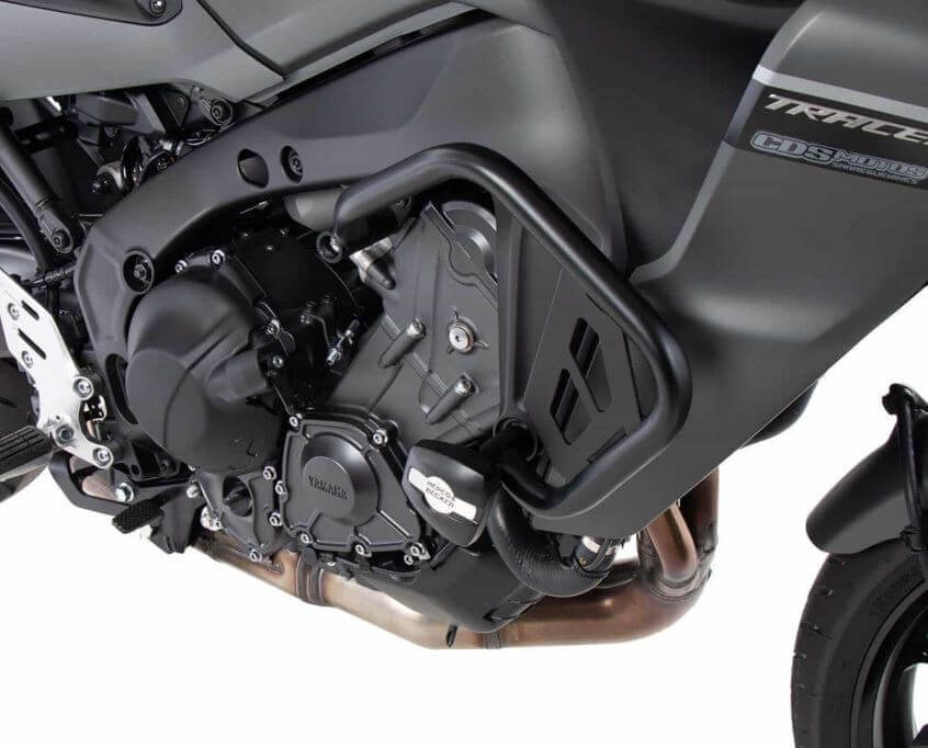 Hepco & Becker Black Engine Guards '21-'22 Yamaha Tracer 9/GT, '21-'23 MT-09