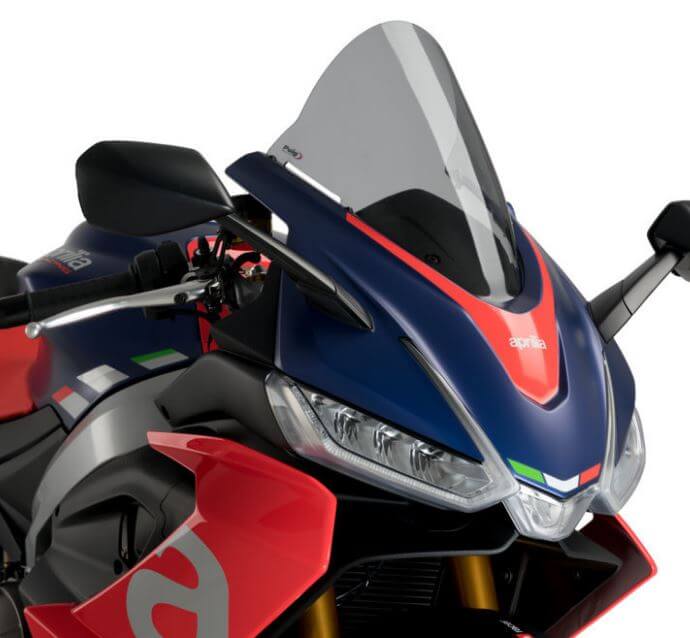 Puig R-Racer Windscreen for '21-'23 Aprilia RS 660
