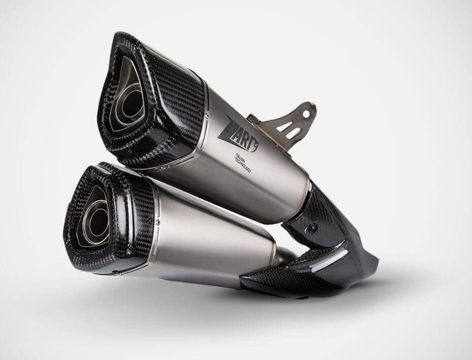 ZARD Titanium Euro 5 Slip-On Exhaust '21-'23 Triumph Speed Triple 1200 RS/RR