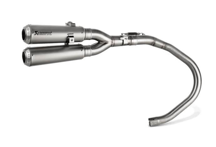 Escape Akrapovic Slip-On Line (Titanium)(Honda)(CRF1000L Africa Twin)