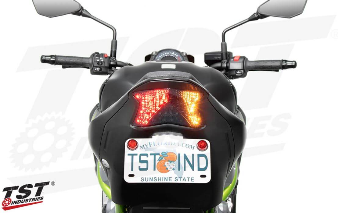 TST Industries LED Integrated Tail Light '2020+ Kawasaki ZH2