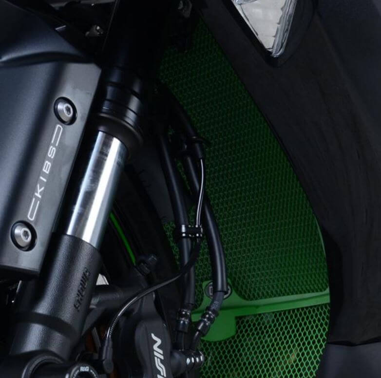 R&G Racing Aluminium Radiator Guard '19- Kawasaki ZX-6R - Motostarz USA
