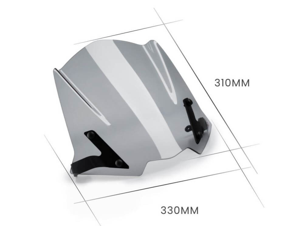 Puig New Generation Naked Windscreen '20-'21 Triumph Street Triple 765 S/R/RS