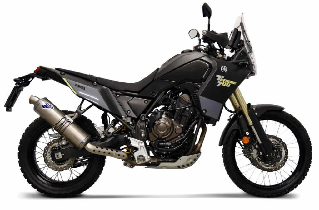 Termignoni Relevance Stainless/Titanium Slip-On Exhaust '20-'21 Yamaha Tenere 700