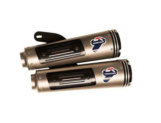 Termignoni Conical Dual Stainless Slip-On Exhaust '14-'20 BMW R NineT/Scrambler/Racer/Pure