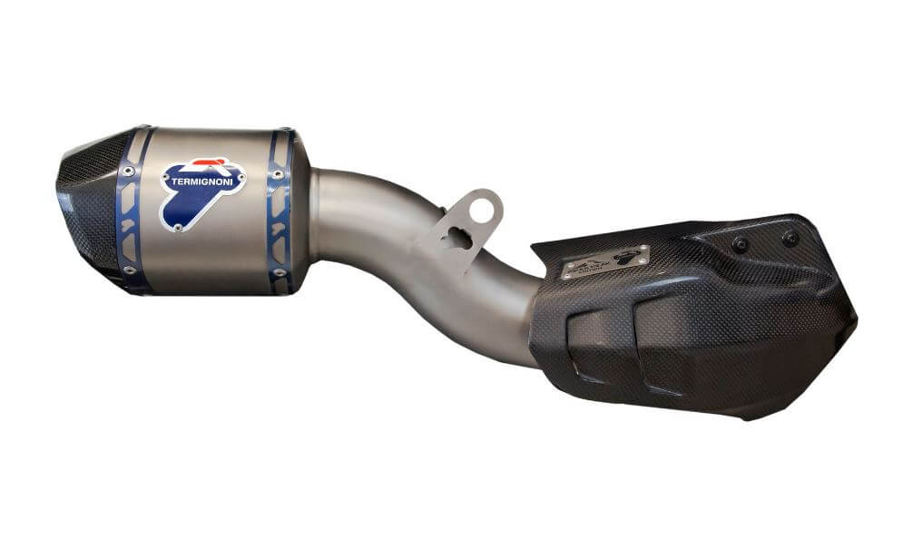 Termignoni Titanium Slip-On Exhaust '15-'19 Ducati Multistrada 1260/S/Pikes Peak, '15-'19 Multistrada 1200/S/Pikes Peak