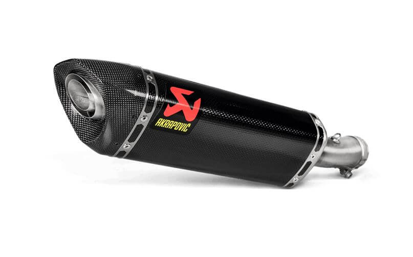 AQ500P！ Akrapovic Slip-On Line (Carbon) Exhaust 2024+ Kawasaki Ninja 500/Z500