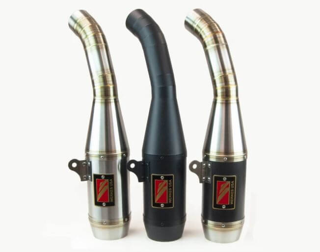 スヴァルトピレン　ヴィットピレン　Competition werkes Competition Werkes GP Slip-On Exhaust Husqvarna Svartpilen
