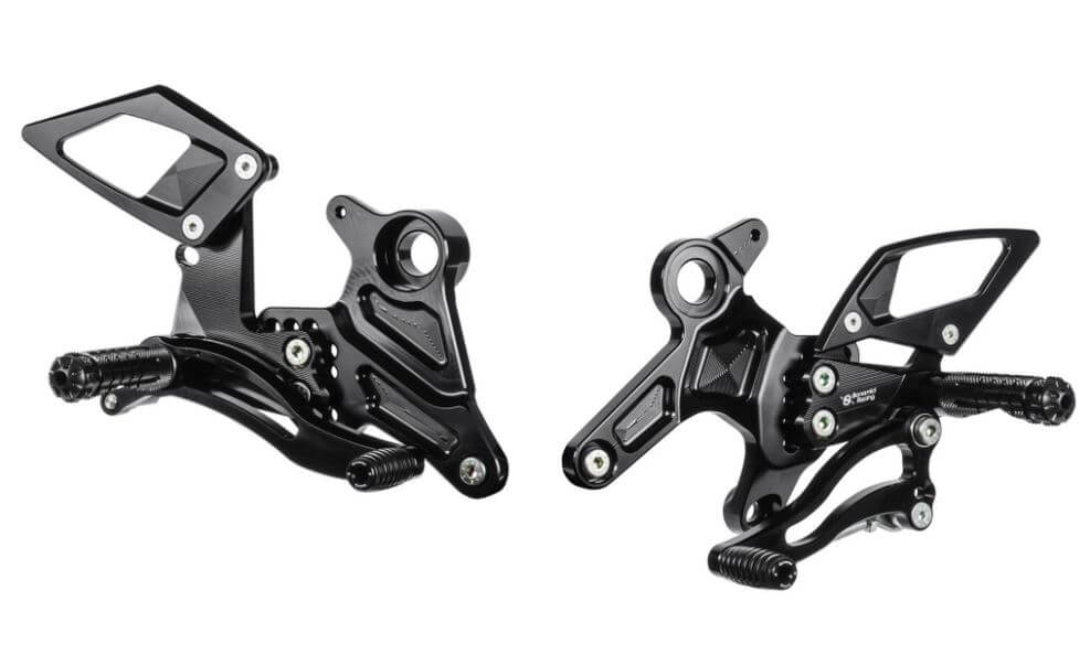 Bonamici Racing Adjustable Rearsets '17-'19 Kawasaki Z650/Ninja 650