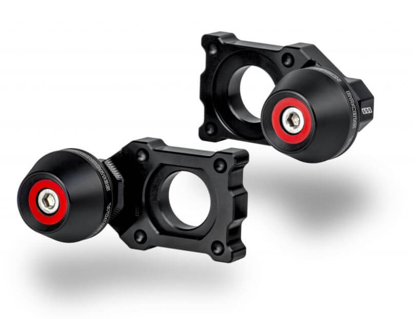 Womet-Tech Axle Block w.Sliders '15-'23 Yamaha YZF-R1/M/S/FZ-10/MT