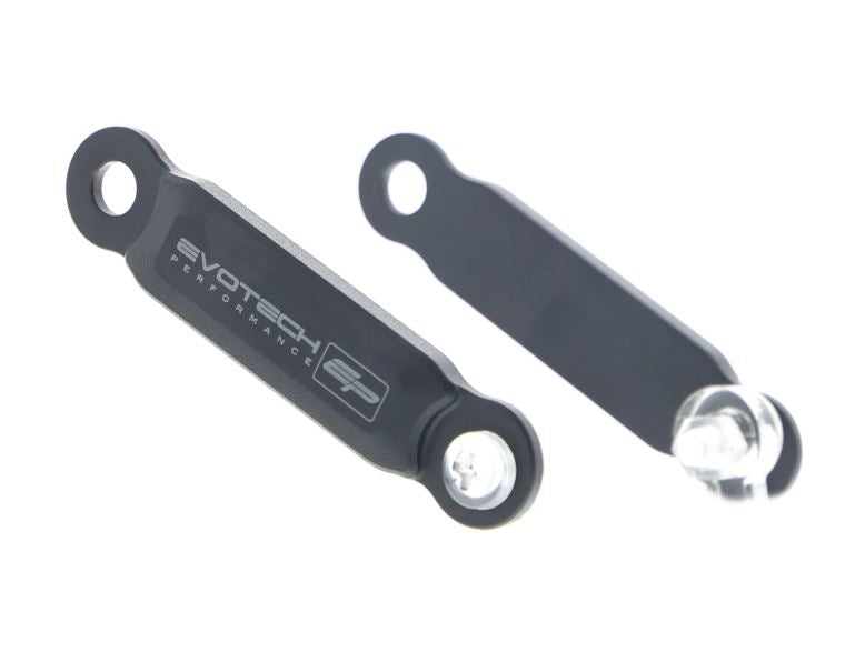 Evotech Performance Footrest Blanking Plate Kit '17-'24 Kawasaki Z650/Z650RS/Ninja 650