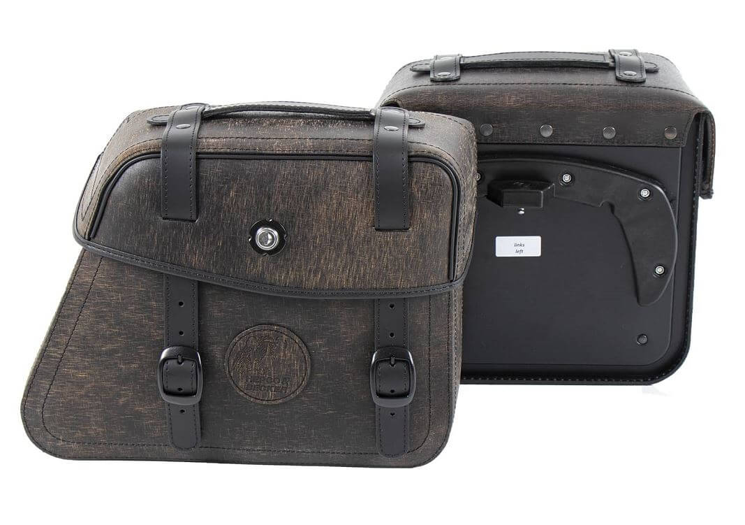 Hepco & Becker Rugged Bags for C-Bow Carrier | Brown