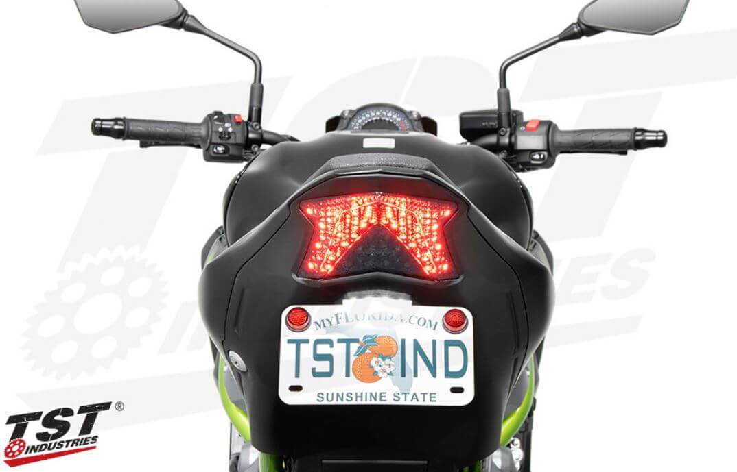 TST Industries Programmable Sequential LED Integrated Tail Light '17-'20 Kawasaki Z900