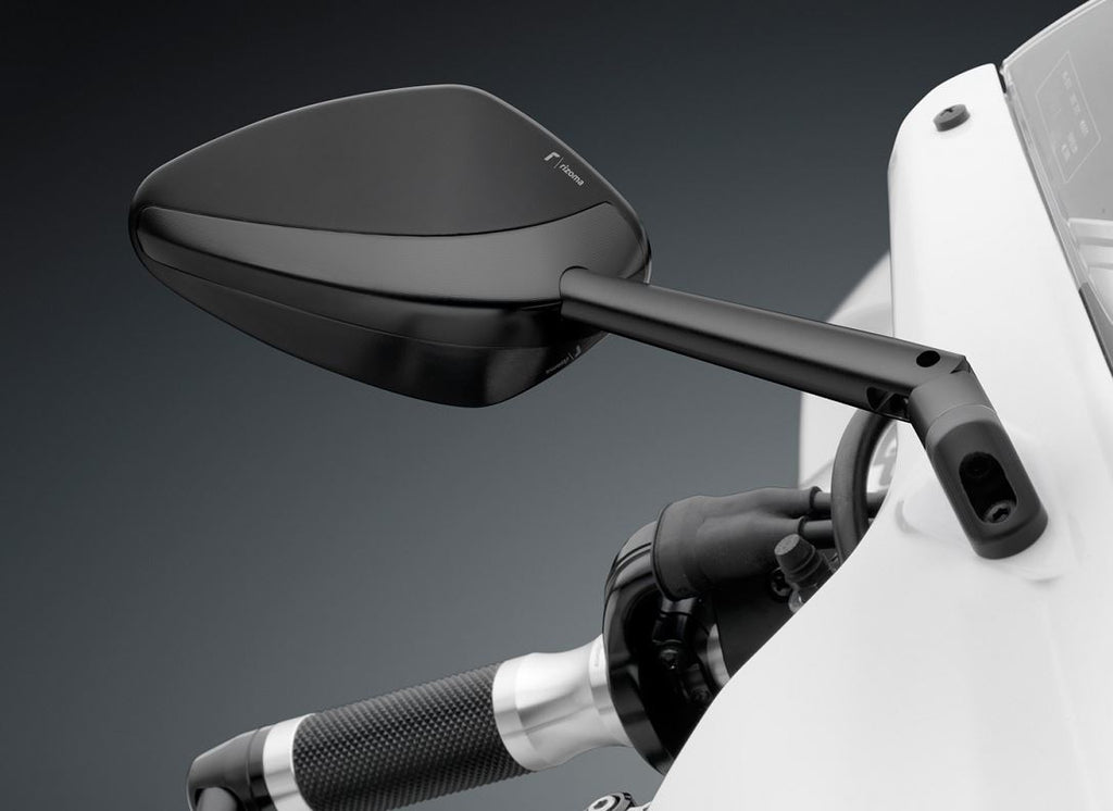rizoma Veloce SPORT カウリングミラー シルバー Rizoma Veloce Sport Mirror (Each) (BS205)
