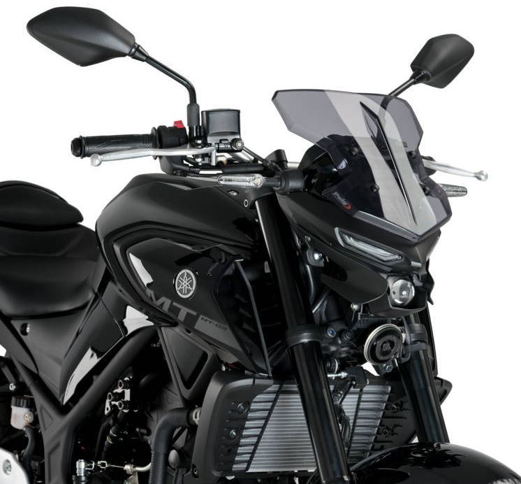 Puig Naked New Generation Sport Windscreen '20-'23 Yamaha MT-03