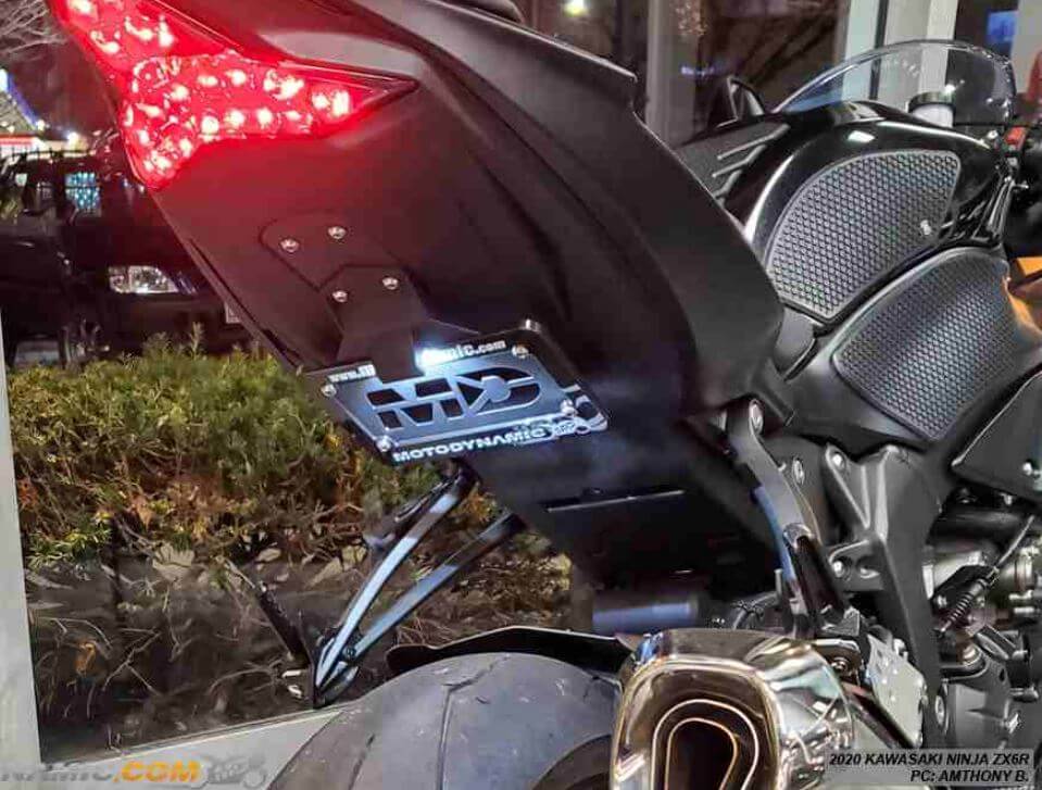 Motodynamic Low Profile Fender Eliminator 19-25 Kawasaki ZX-6R