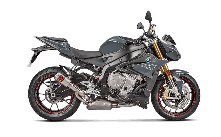 Akrapovic Slip-On マフラー BMW S1000R 2018 Akrapovic Slip-On Line (Titanium) Exhaust '17-'20 BMW S1000R