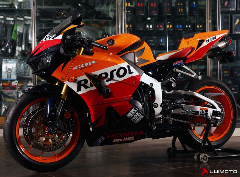 LuiMoto Repsol Edition Seat Cover 07-12 Honda CBR600RR - Motostarz USA