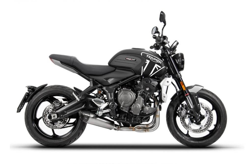 ZARD 3-1 Stainless Steel Racing Full Exhaust '21-'23 Triumph Trident 660