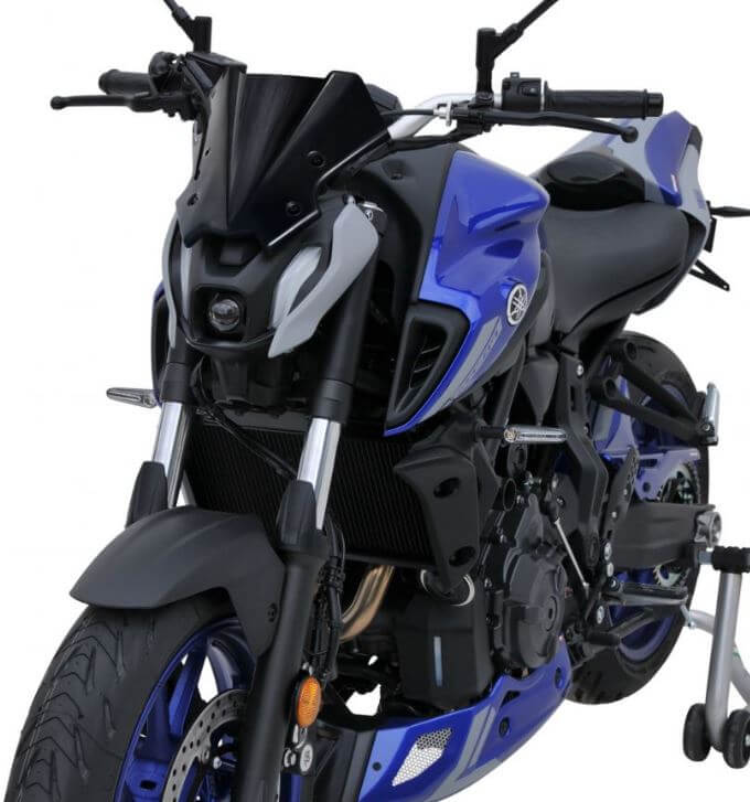 Ermax Hpersport Windscreen 22cm '21-'22 Yamaha MT-07