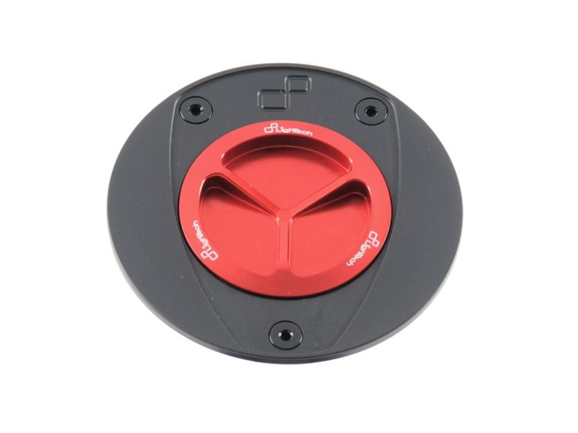 Lightech Spin Locking Fuel Cap for Aprilia RSV4/Tuono V4/RSV 1000, Ducati Streetfighter 848/1098 (Check Fitment)