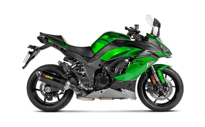Akrapovic Slip-On Line EC Type Approval Exhaust '20-'24 Kawasaki Ninja 1000SX
