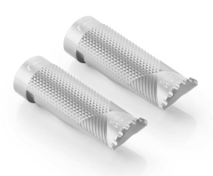 Rizoma Snake Pegs for OEM Foot Pegs (Adapters Required)