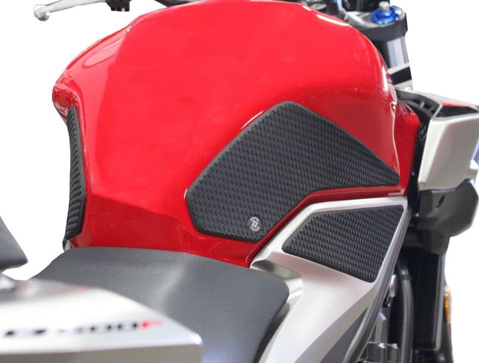TechSpec Snake Skin Tank Grip Pads 2019+ Honda CBR500R/CB500F Motostarz USA